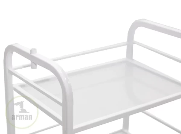 Тележка косметологическая «МИНИ» полки стекло матовое