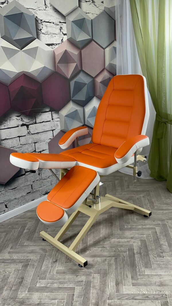 ПОВОРОТНОЕ!!! Педикюрное кресло УНИВЕРСАЛЬ на гидравлике