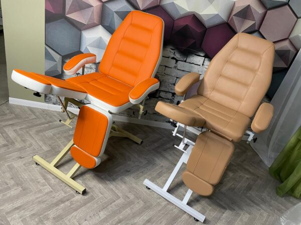 ПОВОРОТНОЕ!!! Педикюрное кресло УНИВЕРСАЛЬ на гидравлике