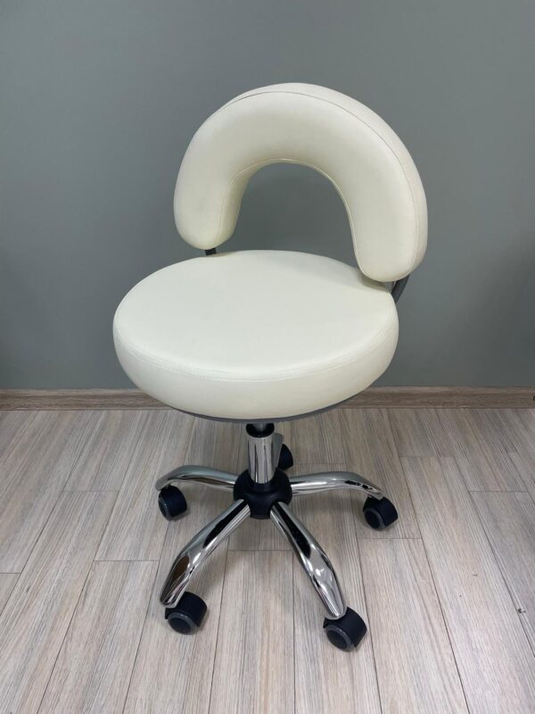 NEW! Табурет мастера педикюра "Орион" Низкий для мастера педикюра