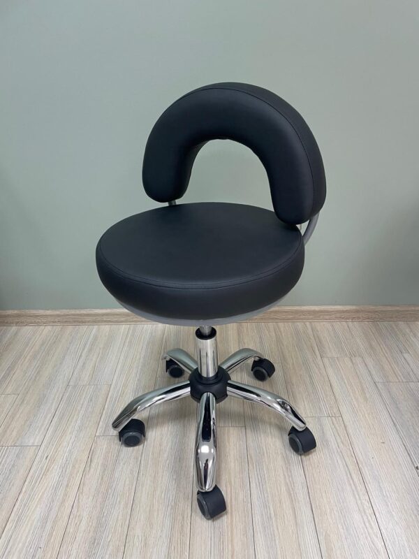 NEW! Табурет мастера педикюра "Орион" Низкий для мастера педикюра