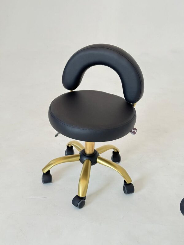 NEW! Табурет мастера педикюра "Орион" Низкий для мастера педикюра