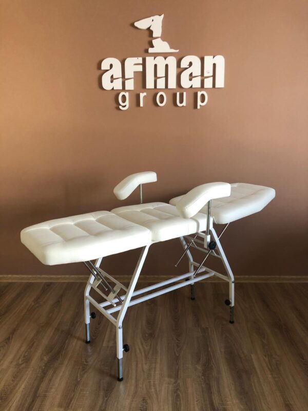 С регулировкой высоты! Кушетка косметологическая «Универсаль плюс»