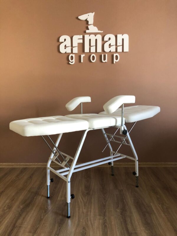 С регулировкой высоты! Кушетка косметологическая «Универсаль плюс»