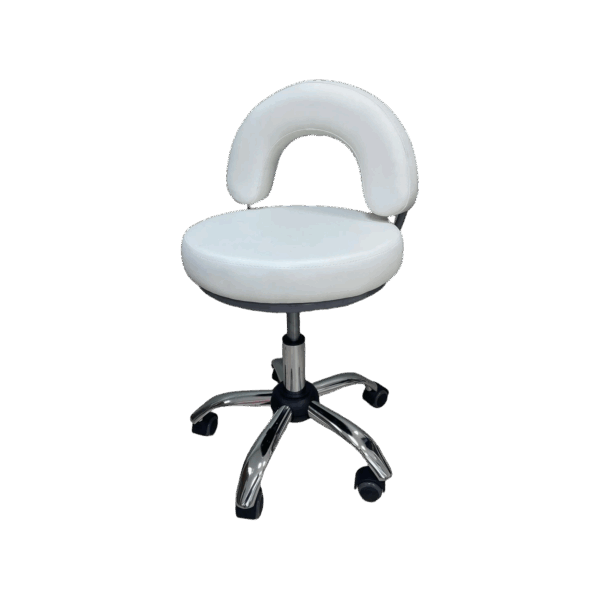 NEW! Табурет мастера педикюра "Орион" Низкий для мастера педикюра