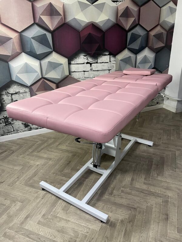 Кушетка массажно-косметологическая КВАДРО на гидравлике, 2-х секционная