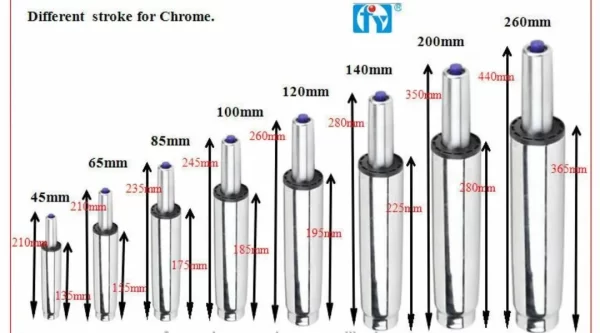 Газлифт ХРОМ 100, 140, 200