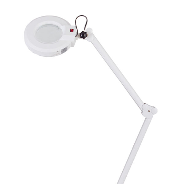 Лампа-Лупа на струбцине