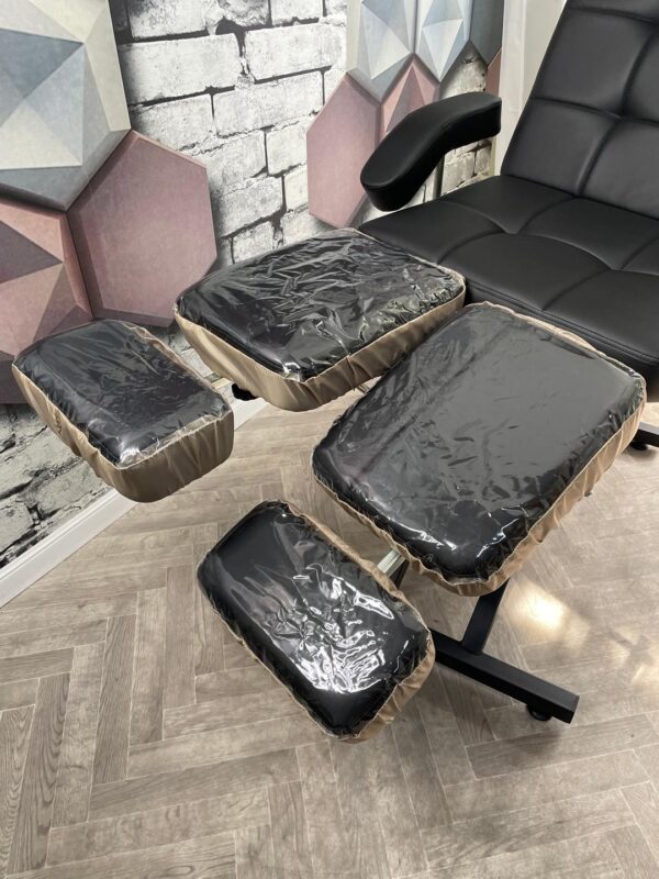 Чехлы на ножки ПВХ с Кантом на резинке на педикюрное кресло КВАДРО