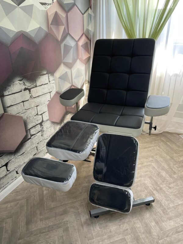 Чехлы на ножки ПВХ с Кантом на резинке на педикюрное кресло КВАДРО