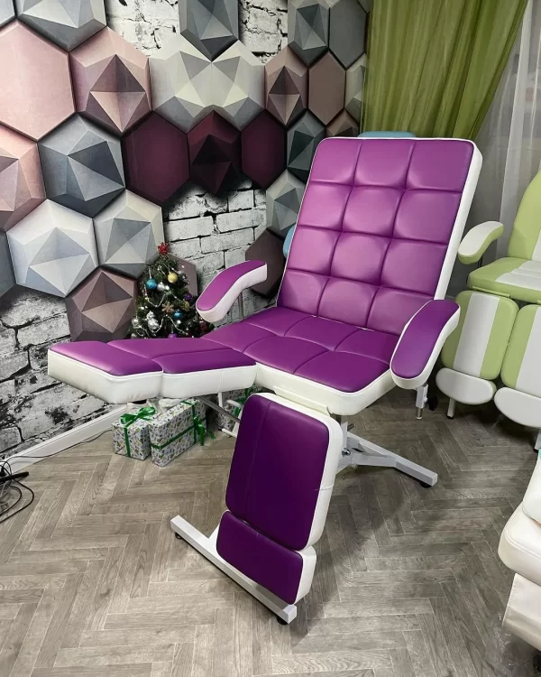 Педикюрное кресло на гидравлике КВАДРО-65 см ширина