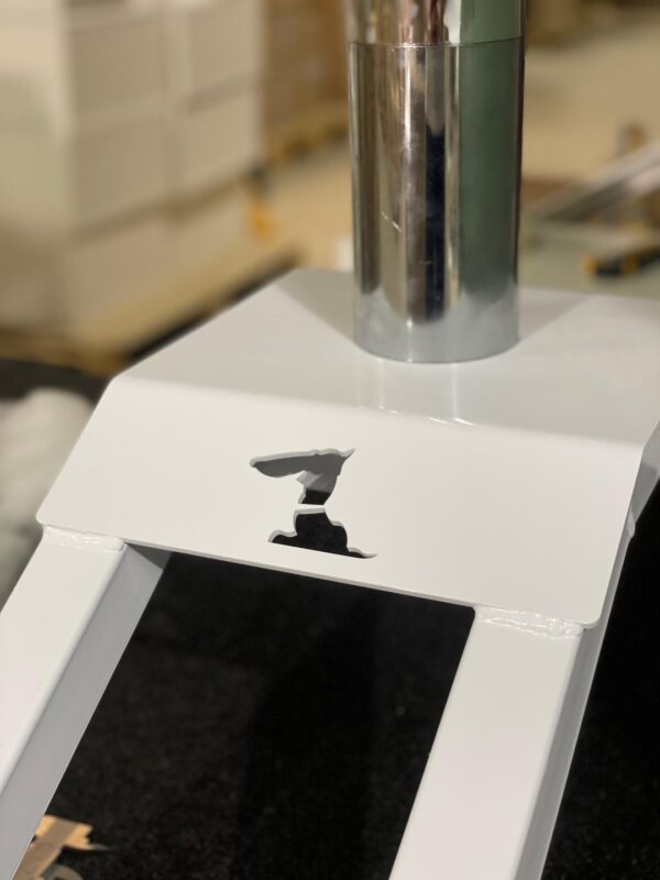 Кушетка КВАДРО на гидравлике шириной 65 см